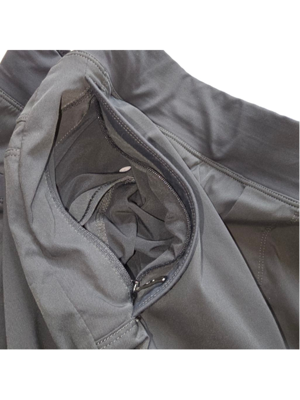 Lululemon Mens Pants Size L Gray Straight Leg Athletic Commuter Stretch - Picture 9 of 11